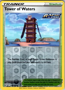 Tower of Waters Reverse Holo 138/163 SWSH05: Battle Styles Uncommon - NM - Picture 1 of 2