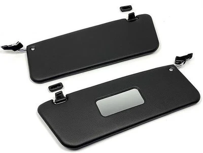 Sunvisor with Metal Bracket Clips Set For Mercedes R107 SL 1971-1989 - Image 1 of 4