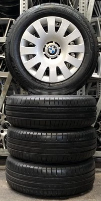 4 Orig BMW Sommerräder Styling 12 195/65 R15 91H 3er E36 E46 1095004 2596 - Bild 1 von 4