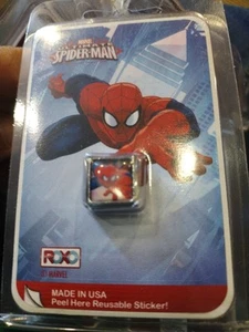 Roxo SPIDERMAN Metal Slide Charm *New - Picture 1 of 2