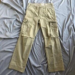 Pantaloni larghi Hollister HOC-22 cargo esercito militare adulto taglia large Y2K - Foto 1 di 20