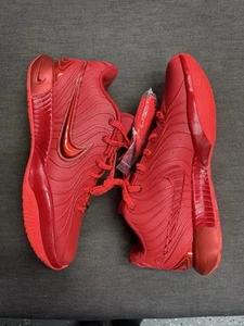Nike LeBron XXI 21 James Gang Bright Crimson Gym Red HF5951-600 sz 10 Men's - Picture 1 of 8