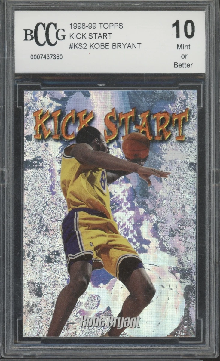 Topps Kobe Bryant Basketball 1998-99 Season Sports Trading Cards