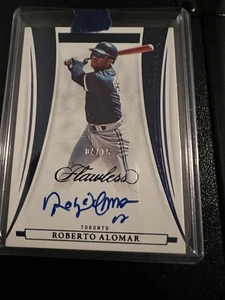 2024 Flawless Roberto Alomar Sapphire Flawless Ink Color Match /15 Blue Jays - Picture 1 of 2