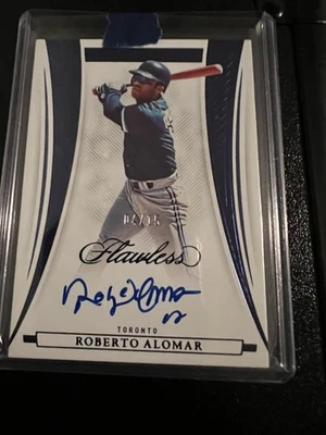 2024 Flawless Roberto Alomar Sapphire Flawless Ink Color Match  /15 Blue Jays - Image 1 of 2