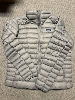 🔥 Jaqueta suéter Patagonia masculina tamanho XL cinza pássaro marinho nova com etiquetas - Imagem 1 de 4