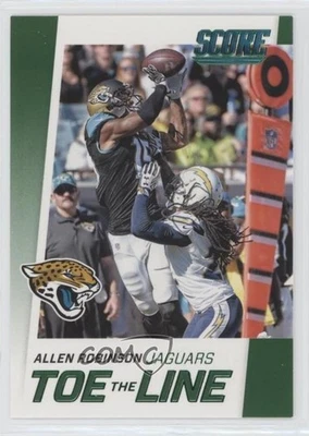 2016 Score Toe the Line Green Allen Robinson #11 - Image 1 of 2