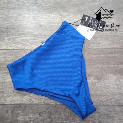 Parte inferior de bikini acanalada de corte alto Puma talla XS Foto 1 de 4