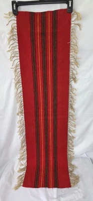 De colección Tradicional Hecho a Mano Lana Balcánica Multicolor Corredor de Mesa Pulido Raro  Foto 1 de 4