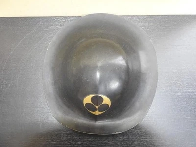 JINGASA JINKASA 19Th Century Antique Japanese Edo FAMILY CREST SAMURAI 14.1 inch - Image 1 of 4