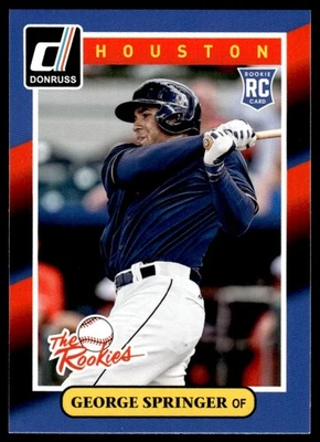 Donruss The Rookies 2014 George Springer Houston Astros #32 R35 Foto 1 de 2