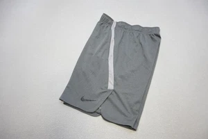 Nike Gym Shorts W/Pockets Performance Gray Athletic 9" INS Mens Size Large - Picture 1 of 8