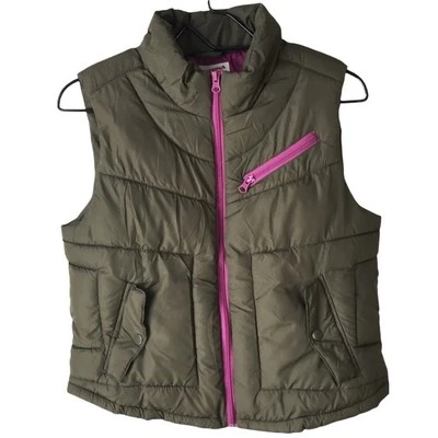 Arizona Jean Co. Chaleco acolchado XXL, verde oliva para niña (100 % poliéster) Foto 1 de 4