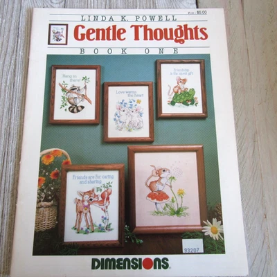 Cross Stitch Pattern Charts Dimensions GENTLE THOUGHTS Linda k Powell - Image 1 of 3