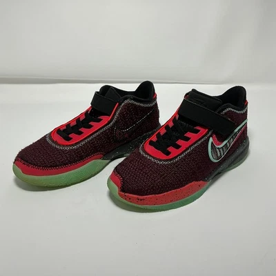 Nike LeBron 20 SE Noche Granate Parte Superior Baja Zapatos de Baloncesto Niños Talla 1.5Y Foto 1 de 4