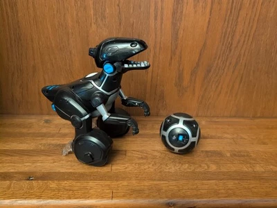 WowWee MiPosaur Robotic Toy with Track Ball Electronic Pet Dinosaur Interactive - Image 1 of 4