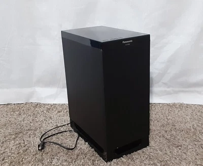 Subwoofer alimentado Panasonic SU-HTB20 2.1 con toma de amplificador de altavoces frontales Foto 1 de 4