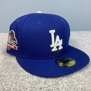 Gorra ajustada azul 59FIFTY 2024 Serie Mundial Campeón MLB de los LA Dodgers New Era - Imagen 1 de 7