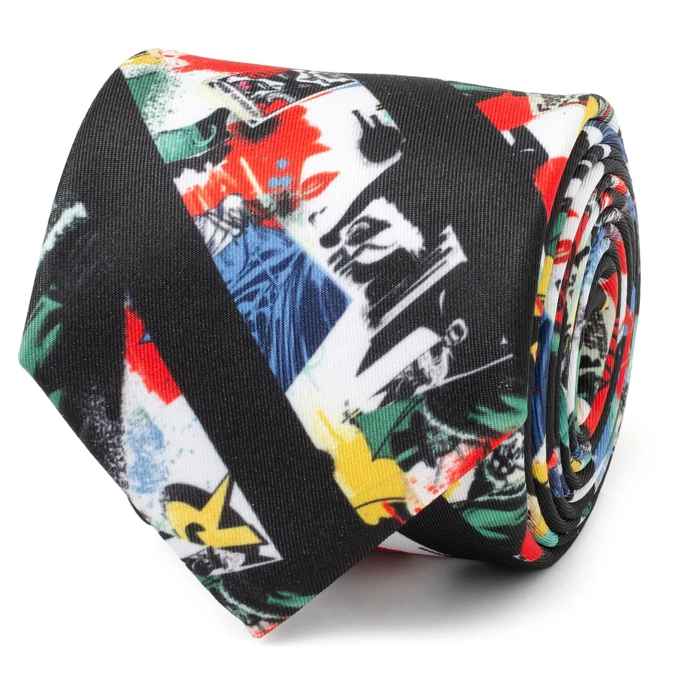 Corbata para el cuello DC Comics Batman Chaos Stripe para hombre Foto 1 de 4