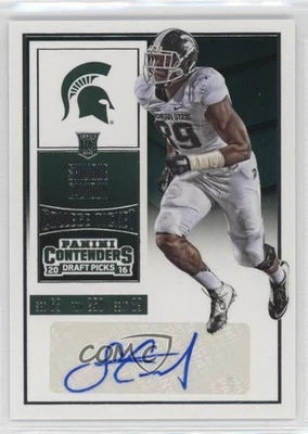 2016 Contenders Draft Picks College Ticket Shilique Calhoun #179 Rookie Auto RC - Image 1 of 2