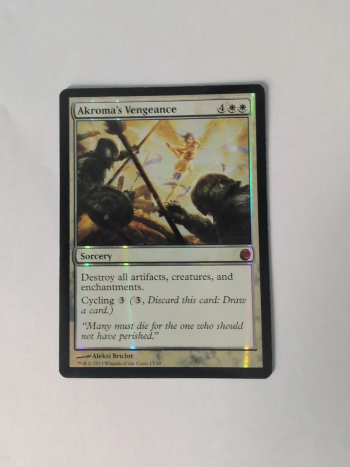 MTG Akroma's Vengeance From the Vault: Twenty 11/20 Foil Mythic - Image 1 of 1