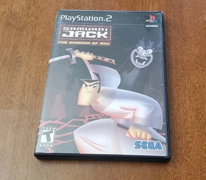 Samurai Jack PlayStation 2 Case & Manual Only Ps2 Excellent Condition - No GAME - Picture 1 of 4