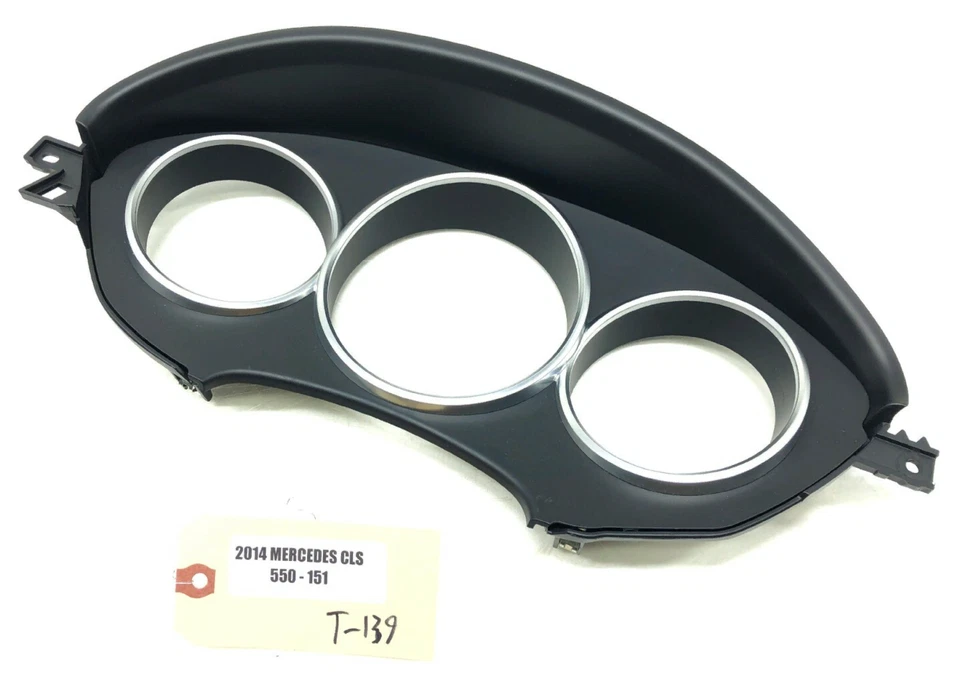 Mercedes-Benz CLS550 W218 2012-2018 velocímetro panel moldura bisel fabricante de equipos originales. Foto 1 de 4