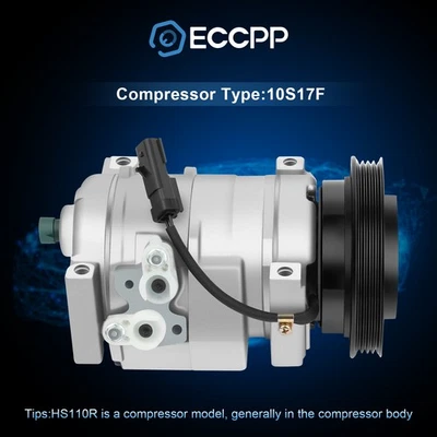 Compresor de aire acondicionado para Chrysler PT Cruiser Dodge Plymouth neón 2,0 L Foto 1 de 4