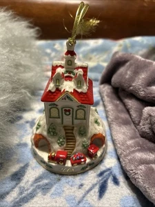 Lenox 2008 Annual “Holiday Ride”House Train Christmas Ornament. Vintage - Picture 1 of 5