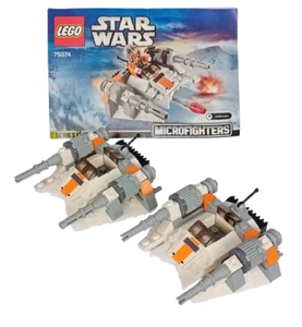 Lego Star Wars Rebel Snowspeeder x 2 with instructions #75074 - Picture 1 of 6