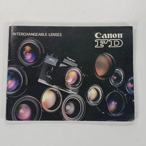 Canon FD Wechselobjektive Kundenverkaufsprospekt 1975 - Bild 1 von 4