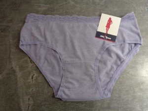 2 Slips mit Spitze lila 40/42 neu ! - Bild 1 von 5