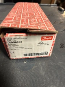 Danfoss 009L8052 Shut Off Ball Valve 1/2in, ODF GBC 12s Multiple Refrigerant MWP - Picture 1 of 1