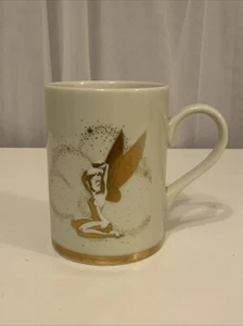 Tinker Bell Becher Walt Disney Gallery Japan Creme & Gold Tinkerbell Fee - Bild 1 von 10