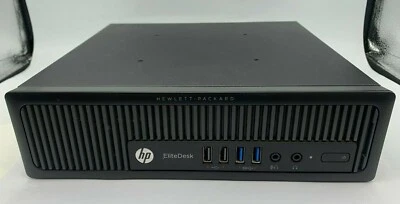 HP EliteDesk 800 G1 USDT i3-4130 3.4GHz, 4GB RAM, NO HDD (OFFERS WELCOME) - Image 1 of 4