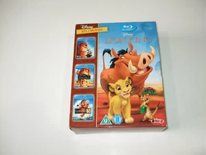 Lion King Trilogy - Blu Ray **Free Postage** 2: Simba's Pride / 3 Hakuna Matata - Picture 1 of 7