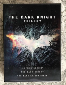 Vintage The Dark Knight Trilogy with Picture Story Book and Collector's Box Set - Picture 1 of 11