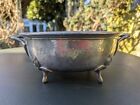 Argent pewter hand hammered fruit bowl ice bowl early 20th century