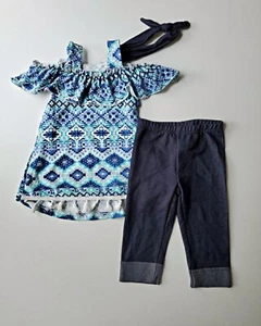 Three Piece Outfit For Toddler Girls - Picture 1 of 1