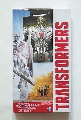 Transformers Optimus Prime Silver Knight Action Figure NIB Hasbro NIP - Image 1 of 2