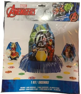 Marvel Avengers Kit Decorazione Tavola Festa Compleanno 23 Pezzi - Foto 1 di 4
