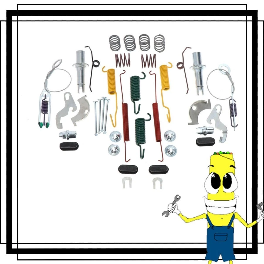 Kit completo de herrajes de tambor de freno trasero para Mazda B3000 1995-2008 con tambores de 10 pulgadas Foto 1 de 1