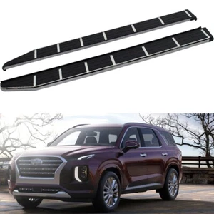 Fit for Hyundai Palisade 2020 2021 2022Running Boards Side Steps Pedals Nerf Bar - Picture 1 of 5
