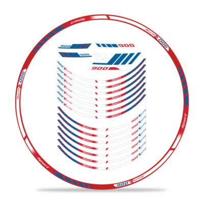 Felgenrand Aufkleber Felgenbett Dekor kompatibel mit BMW F 900 R Sport MY 2025 - Bild 1 von 4