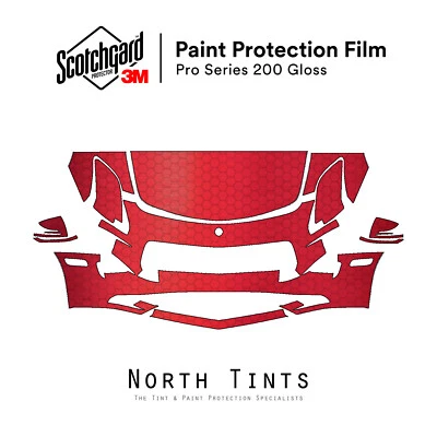 Sujetador transparente película pintura precortada serie 3M Pro Mercedes Benz SLS AMG GT 2015-2016 PPF Foto 1 de 4