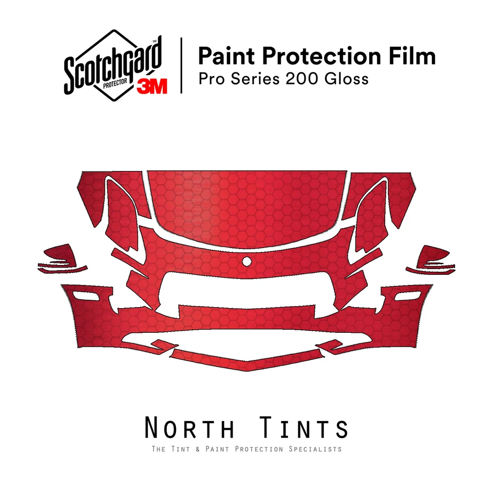 Sujetador transparente película pintura precortada serie 3M Pro Mercedes Benz SLS AMG GT 2015-2016 PPF Foto 1 de 4