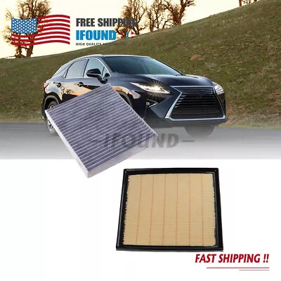 Engine & Cabin Air Filter for 16 17 18-2022 Lexus RX350 18 19 20-2022 RX350L Foto 1 de 4
