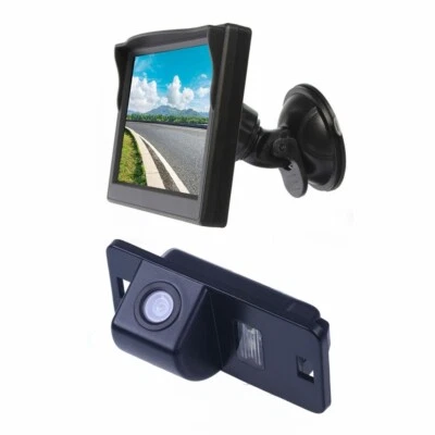 Suction Cup Screen Monitor & Rear View Camera for BMW X3 X5 X6 E39 E46 E53 - Image 1 of 4