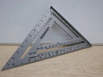 SWANSON T0108 BIG 12 12" aluminium speed roofing square imperial - Image 1 of 2