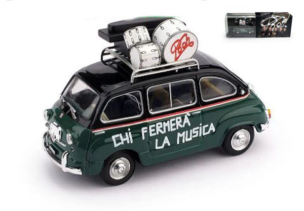 Modellino auto film movie Brumm 1:43 FIAT 600 MULTIPLA ANNIVERSARIO POOH - Immagine 1 di 1